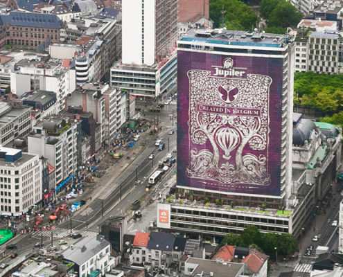 Jupiler - Tomorrowland - Antwerp Tower