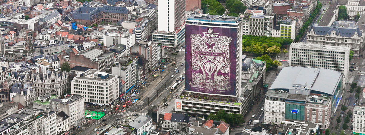 Jupiler - Tomorrowland - Antwerp Tower