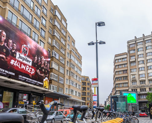 Jupiler - Pop Impact - Place Flagey - Brussels